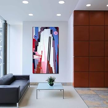 Amazon.com: Manhattan by Georgia O'keeffe(Framed,40x70cm