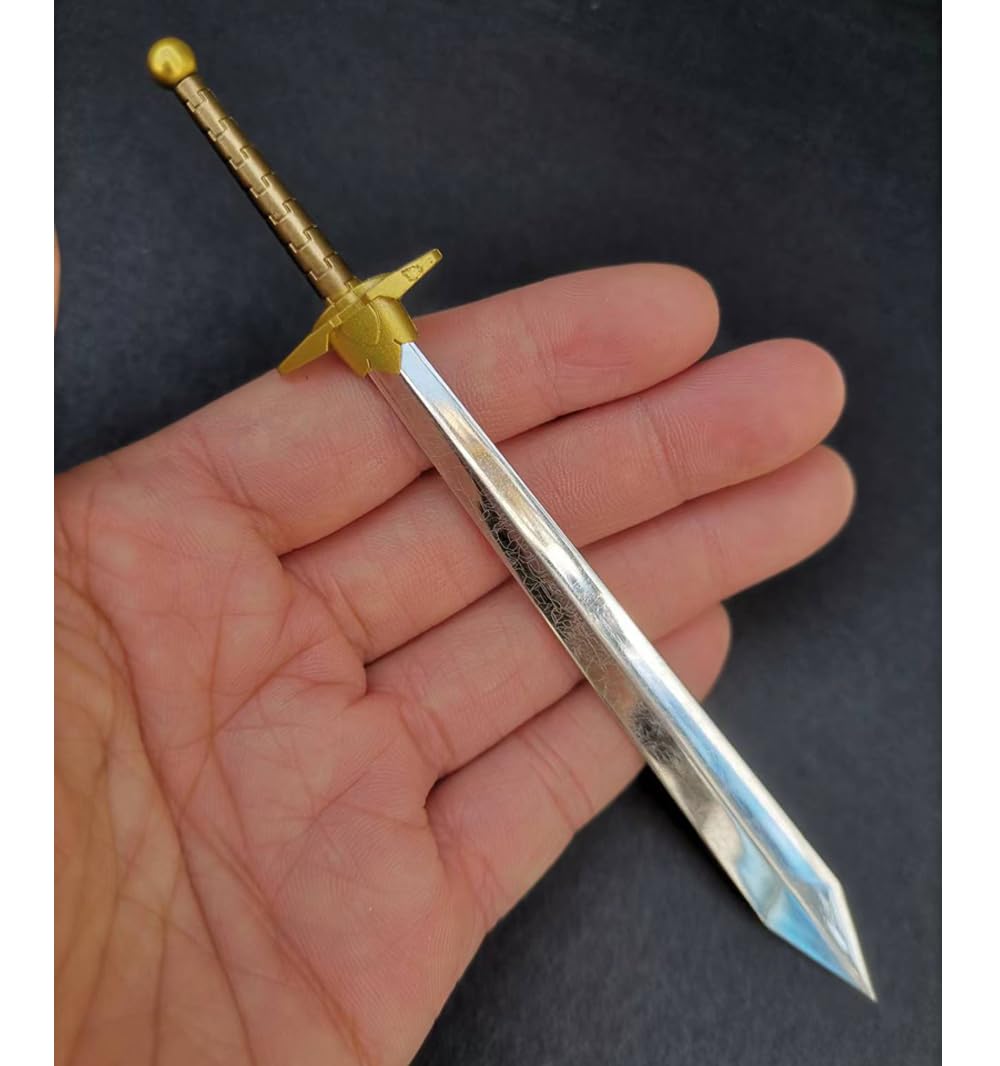 1/12 Scale 5.7'' Long Sword Blade Weapon Model for 6" 7'' Action Figure Custom