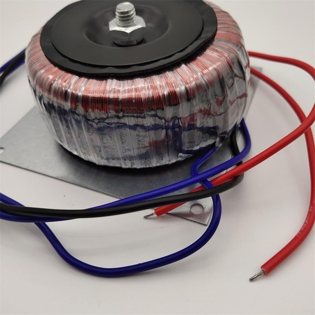 Transformador toroidal A150W con secundarios duales de 24V 18V 20V para campo de baja fuga e integridad de señal de audio limpia (Dual 20V)
