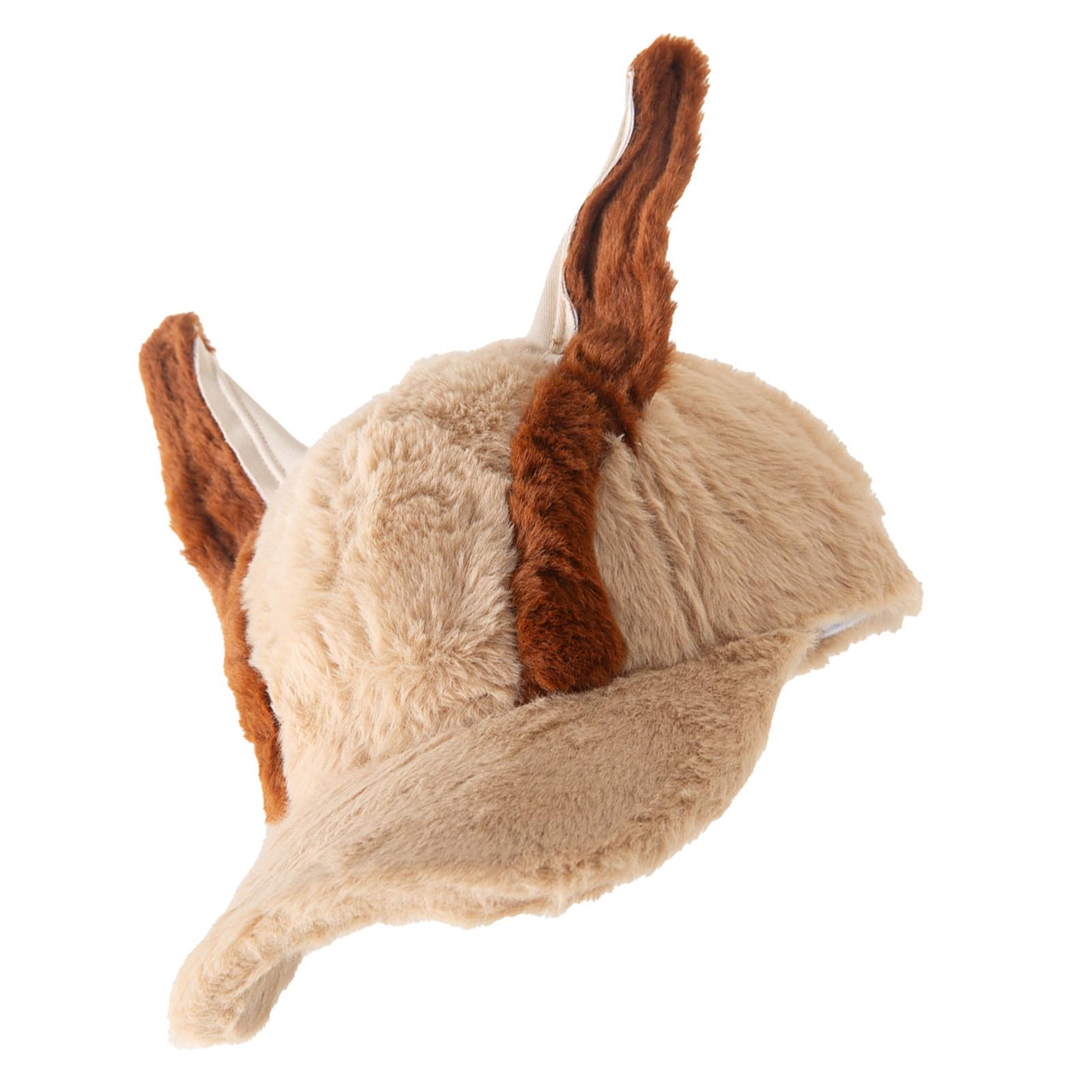 Chapeau de baseball chaud en fourrure avec oreilles casquette peluche Y2K adulte mode hiver