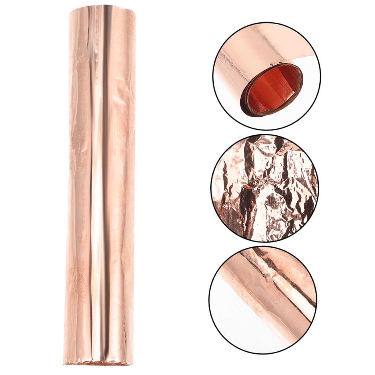 MAGICLULU 18rolls Copper Foil Sheets for Crafts Precision Metal Plates for Electrical Repair Smooth Copper Strips for Malleable Projects