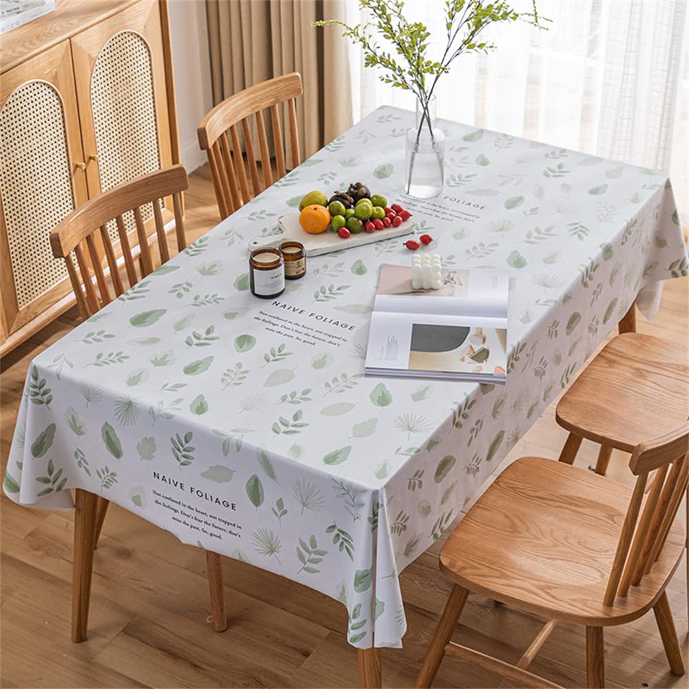 Nappes Toile Cirée Rectangulaire Anti Brûlure Nappe Imperméable Et Anti