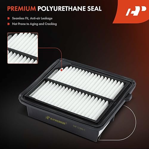 Miniatura 5 de A-Premium Filtro de aire de motor de 2 piezas compatible con el modelo Honda - Accord 2014-2015 2017-2023 (solo híbrido), CR-V 2020-2022 (solo