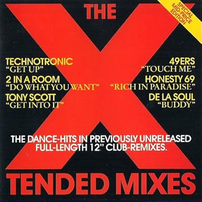 Pumped Up Hip House Deep House Party Dance -- ReMixes -- (CD Compilation, 6 Tracks, Various, Diverse Artists, K&uuml;nstler) Technotronic - Get Up / 2 In A Room - Do What You Want / Tony Scott - Get Into It / 49ers - Touch Me / Honesty - Rich In Paradise / De La Soul - Buddy u.a.