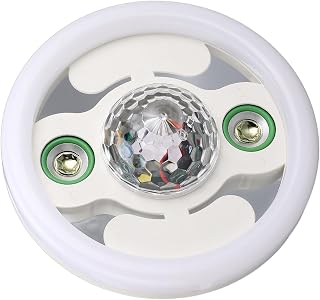 Stable Connection LED Music Light 48W E27 RGB Color Changing Lamp with Double Speaker for Sleeping Children