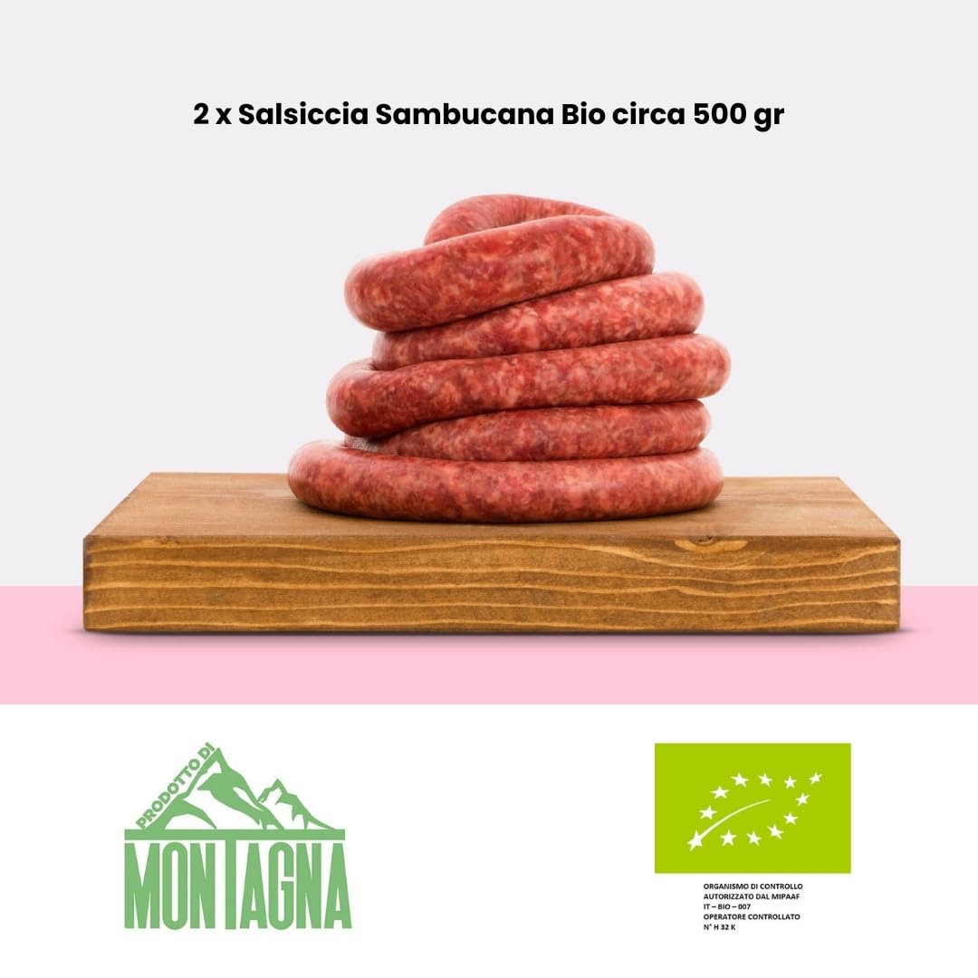 Kit BBQ per 6-8 persone - Box Idea Regalo | Macelleria Savigni | Senza Glutine E Senza Lattosio | Tomahawk da suino, Etrusca, Bistecca in costata da bovino, Capocollo/coppa, Salsiccia
