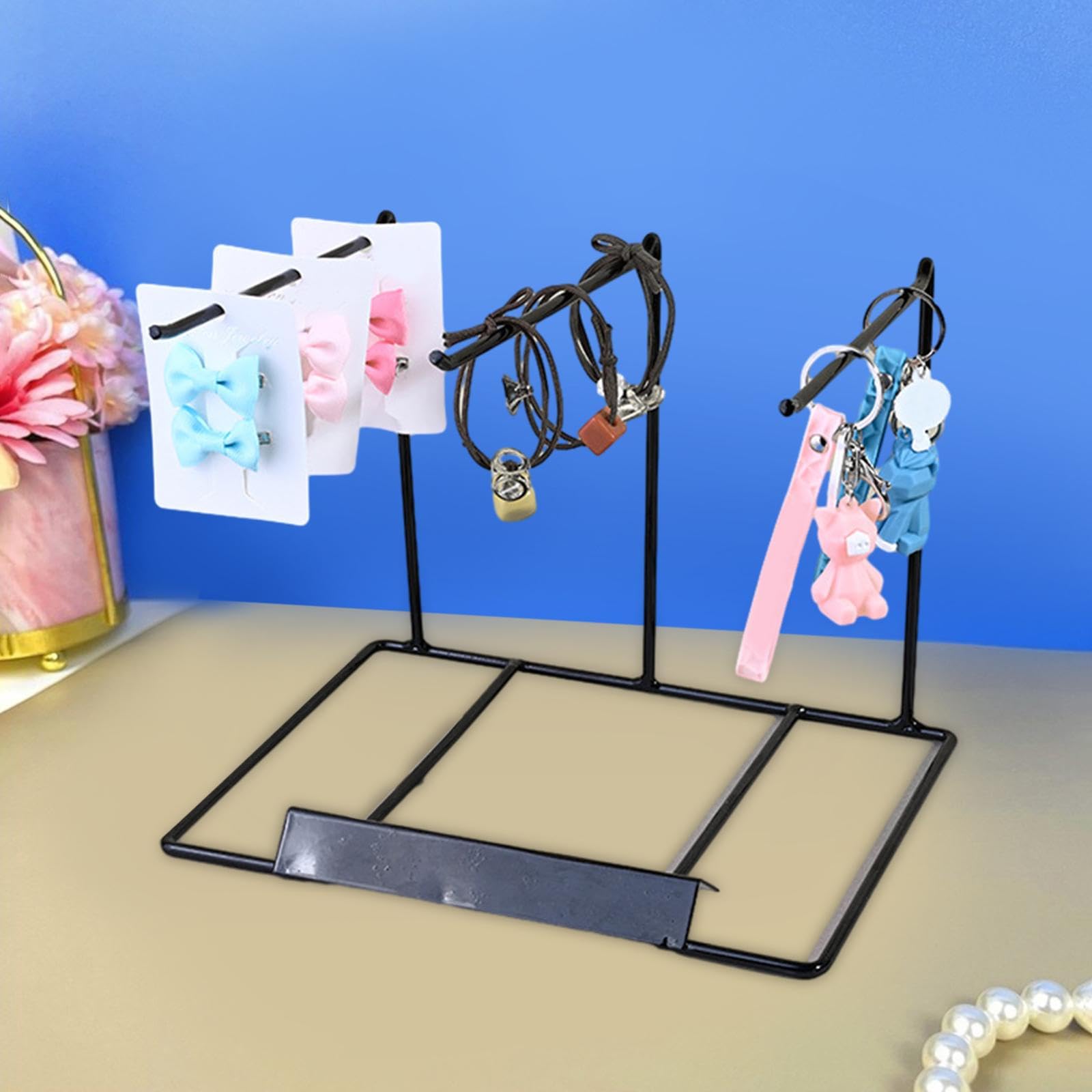 Jewelry Schmuck-Organizer, Präsentationsständer, Vitrine für Halsketten, Haarbänder, Ohrringe Jewelry for Girls