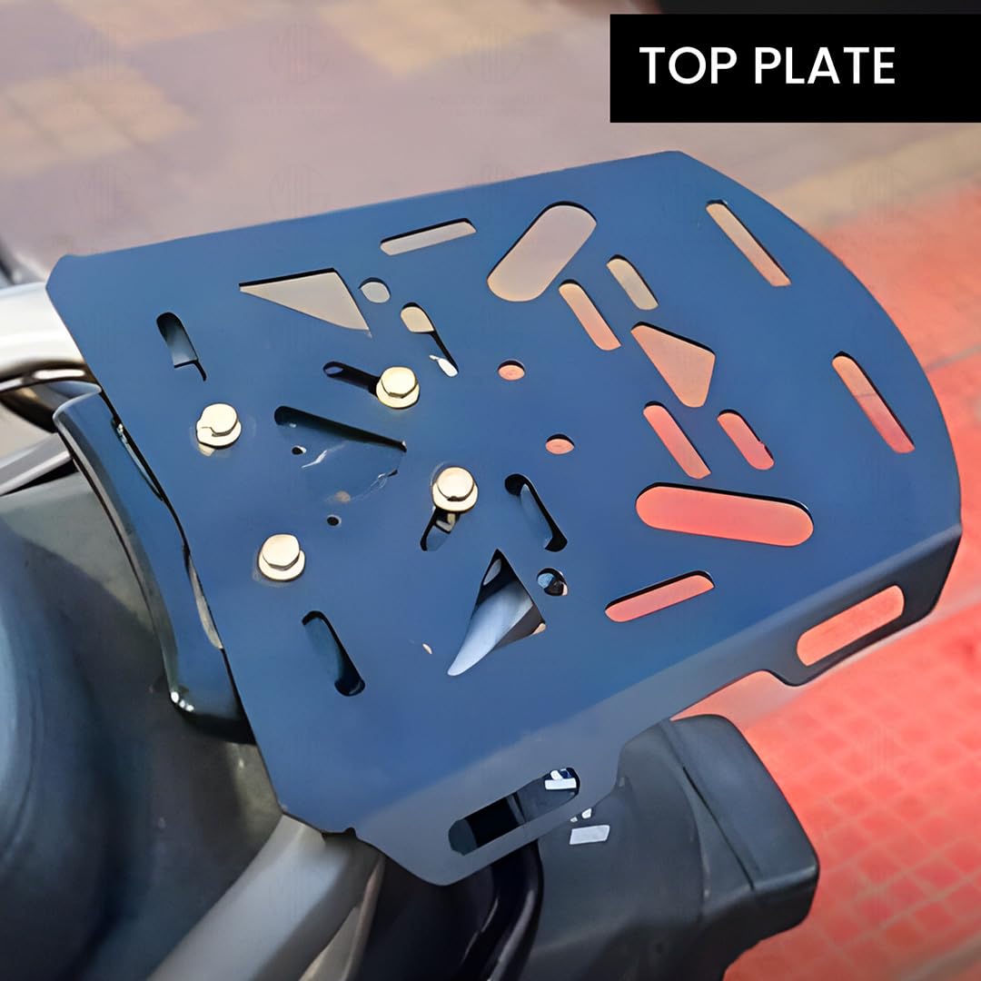 MOTO GENIUS Universal Top Base Plate for Luggage Rack | Carrier