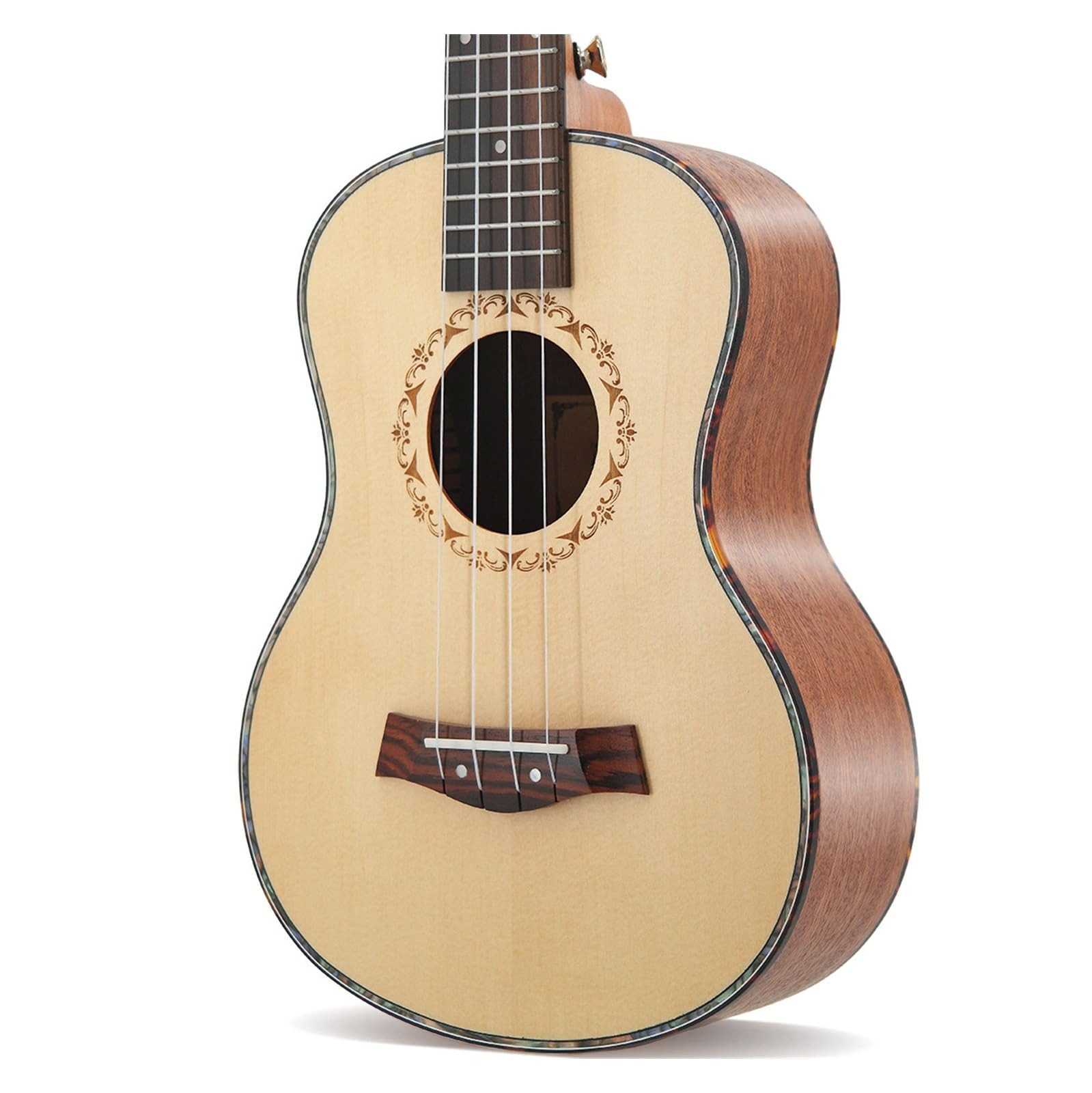 Ukulele In Abete Rosso E Mogano Da 26 Pollici Adatto Per Prestazioni Professionali Ukulele