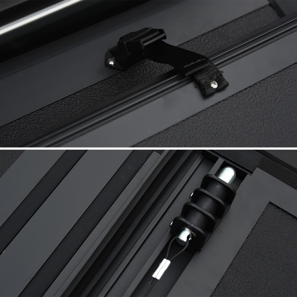 Armordillo CoveRex TFX Low Profile Flush Mount Hard Tri-Fold Truck Bed Tonneau Cover|Compatible with 2015-2022 Chevy Colorado/GMC Canyon 5 Ft (60") Short Bed|8737972|Truck Bed Cover