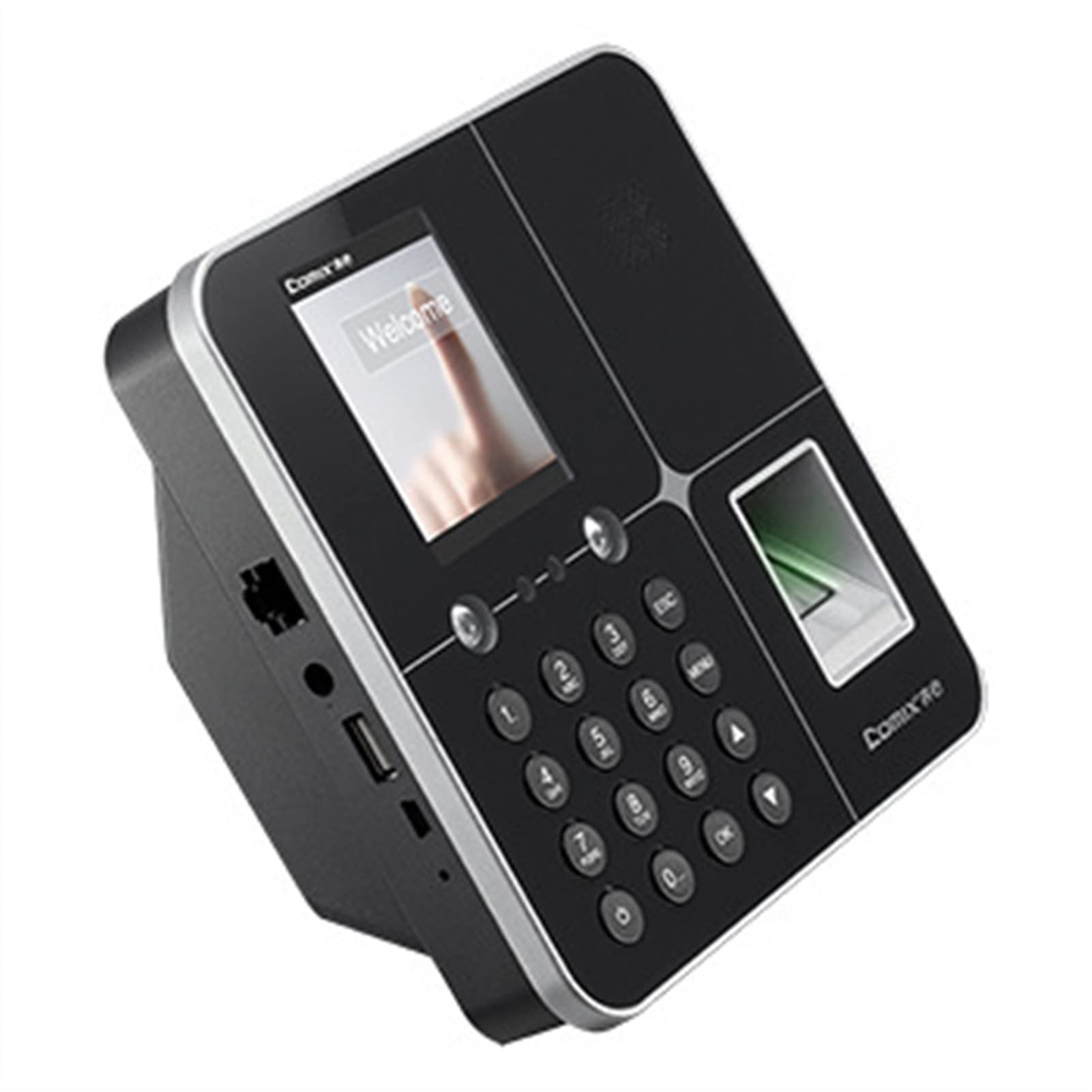 Orologio marcatempo, Face Fingerprint Time Clock Tempo for il viso Impronta digitali Macchina for la presenze di partecipazione del tempo Adatto for le piccole e medie imprese per affari, ufficio
