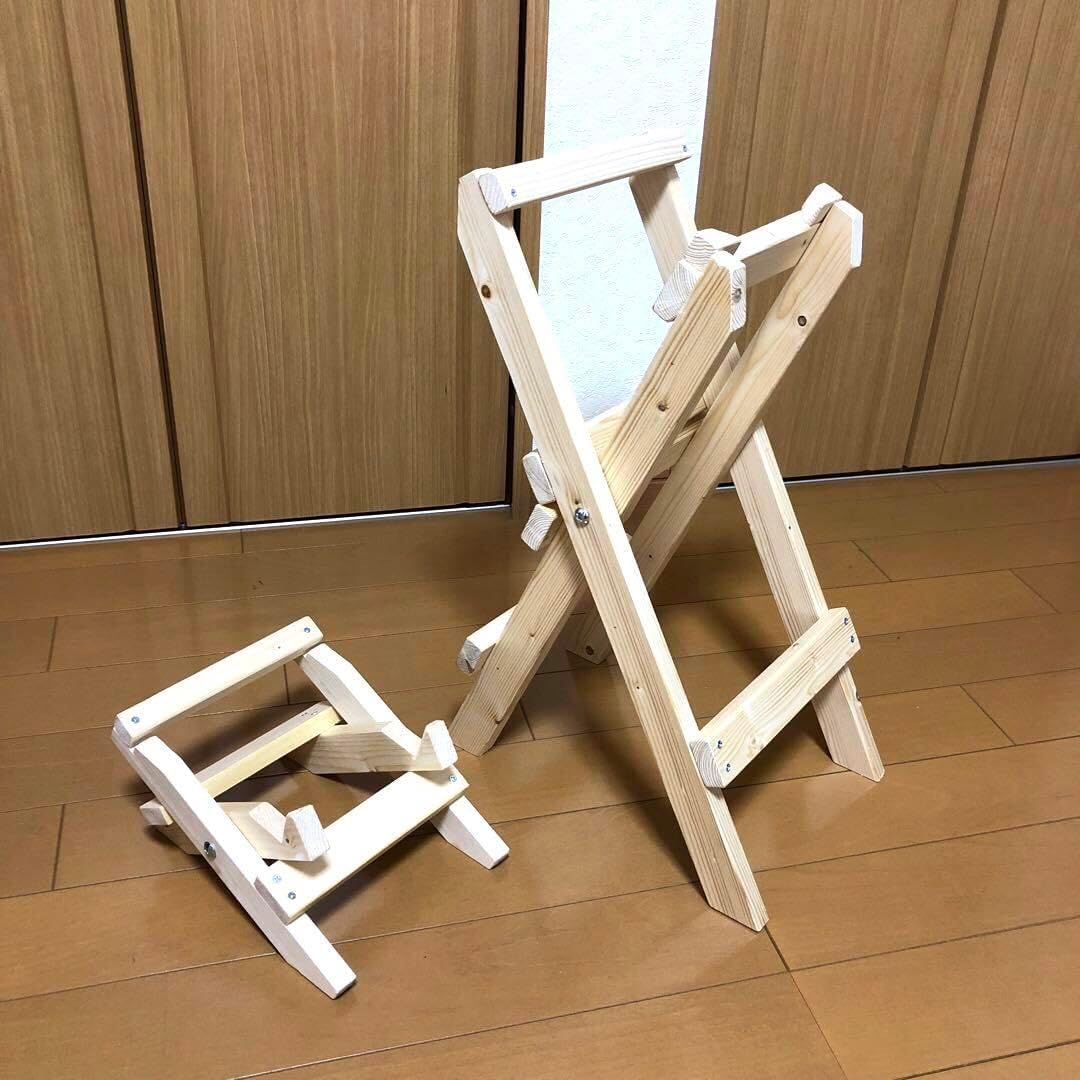 太鼓台　(キッズ和太鼓用)立奏台と座台のセット 太鼓台 (キッズ和太鼓用)立奏台と座台のセット - メルカリ