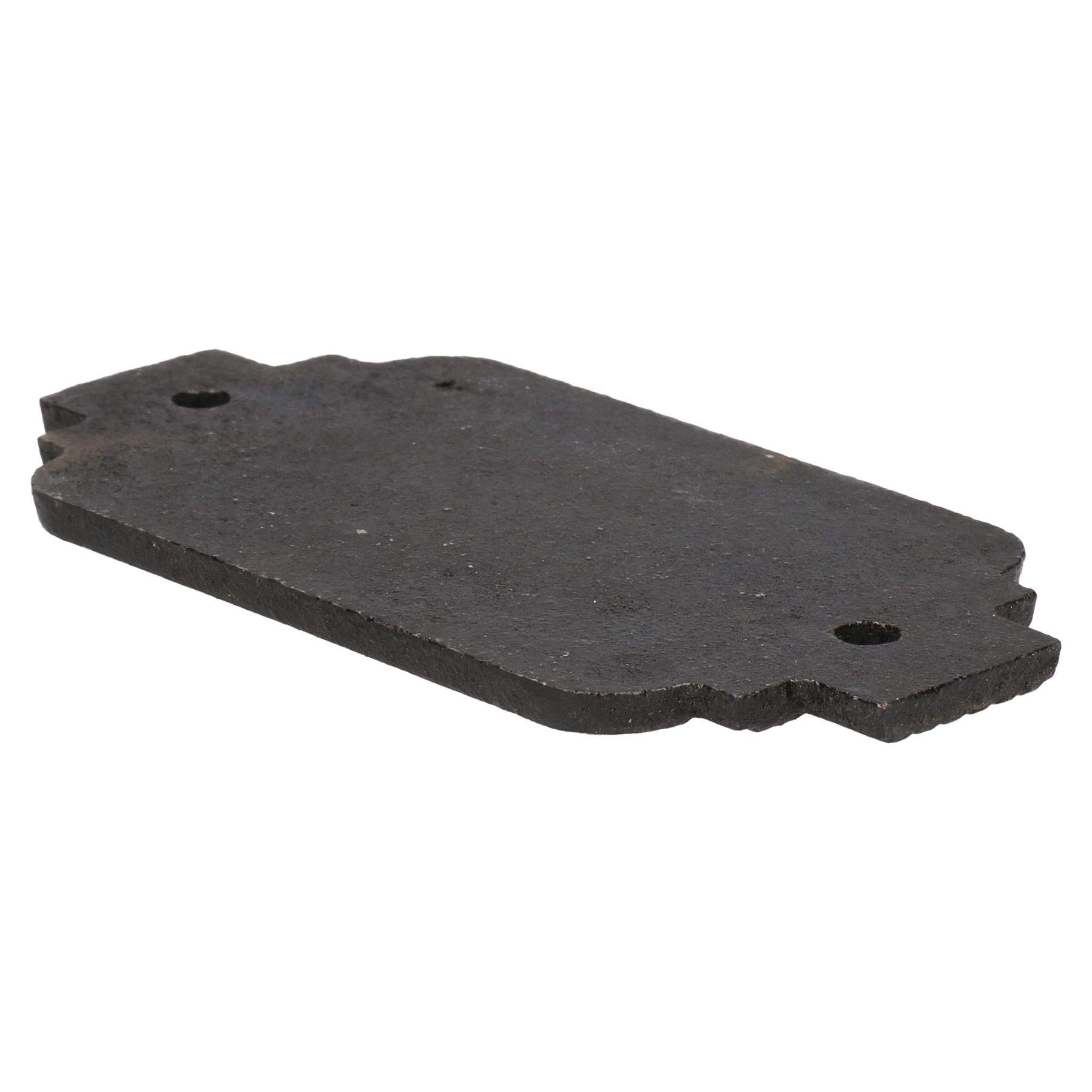 Plaque 'Privé' En Fonte Style Antique - Dimensions 19.5 X 5 Cm, 2 Trous De Fixation | Pour Porte, Mur, Bureau, Boutique Ou Bar - 12