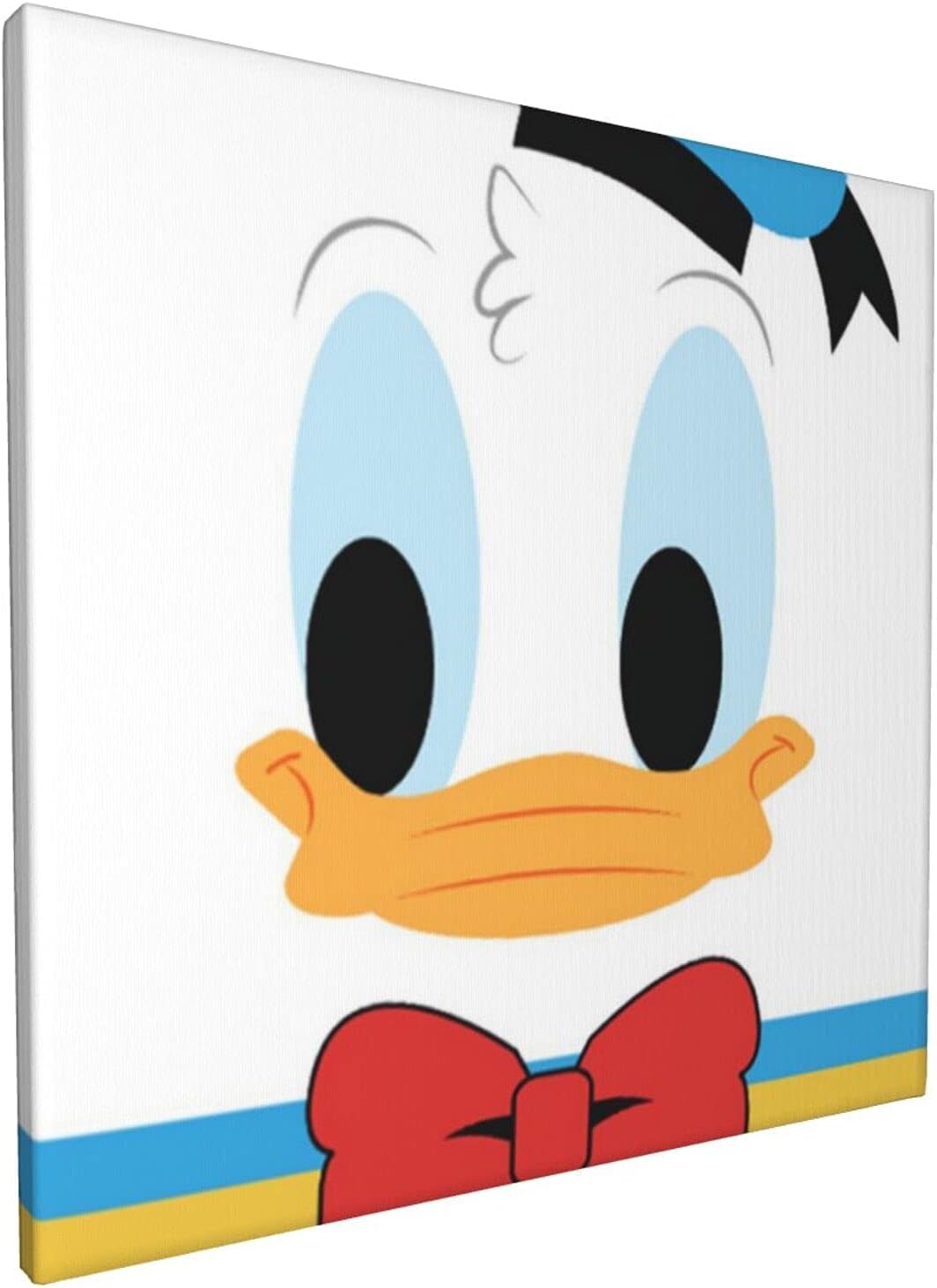 Amazon Co Jp ドナルドダックの壁紙1 アートポスター インテリア絵画 油画 壁掛け絵画 布 おしゃれ かわいい アートパネル 30x30x1 6cm ホーム キッチン