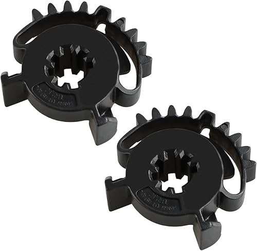 Miniatura 7 de KPALAG Kit de engranajes de actuador de puerta de mezcla HVAC de 2 piezas compatible con Dodge Durango Jeep Grand Cherokee Reemplazar # 68214880AA