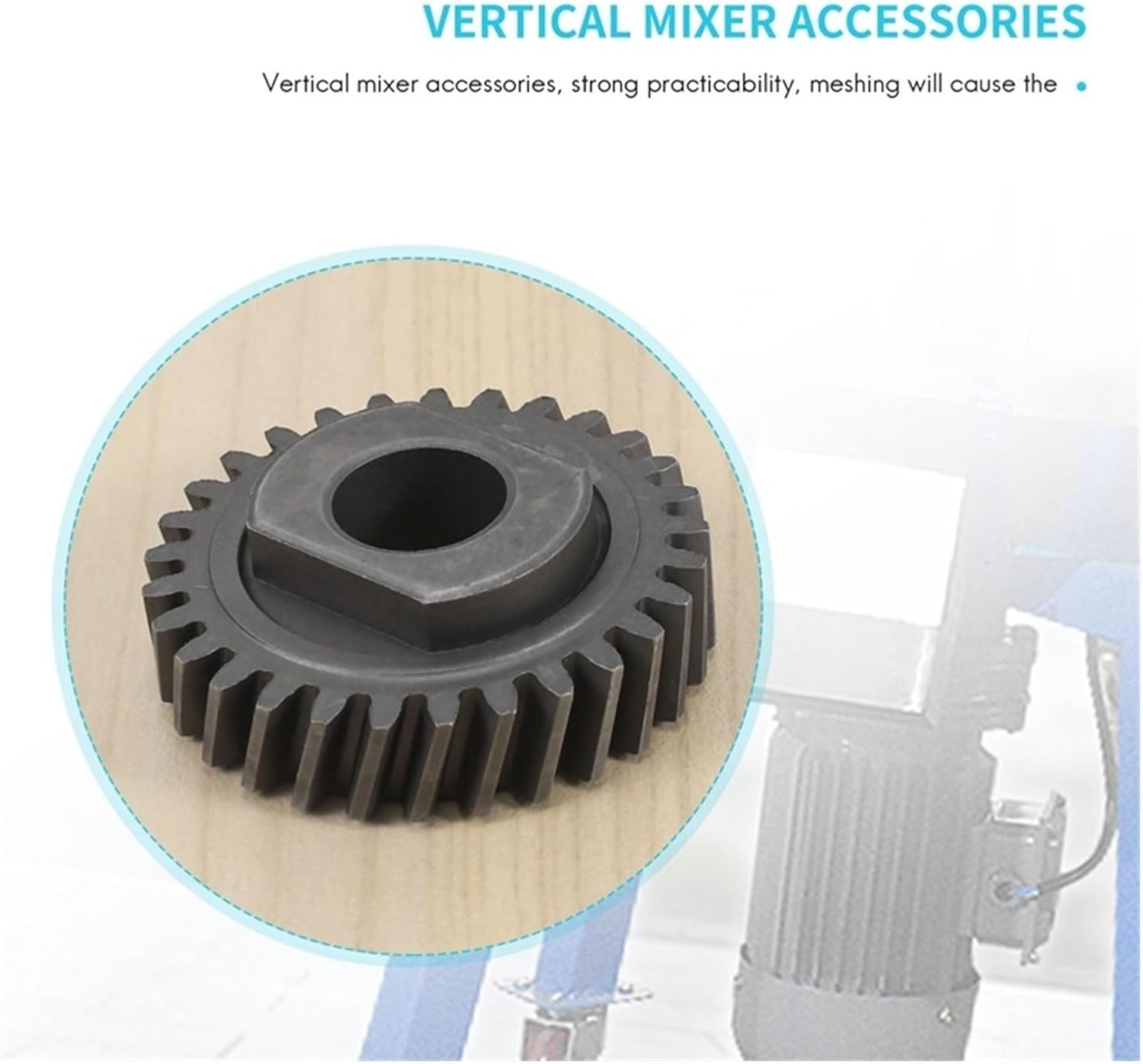 ALturn Compatible for Kitchenaid Worm Gear W11086780 9703543 9706529 W10916068 WP970 6529，Stand Mixer Replaces