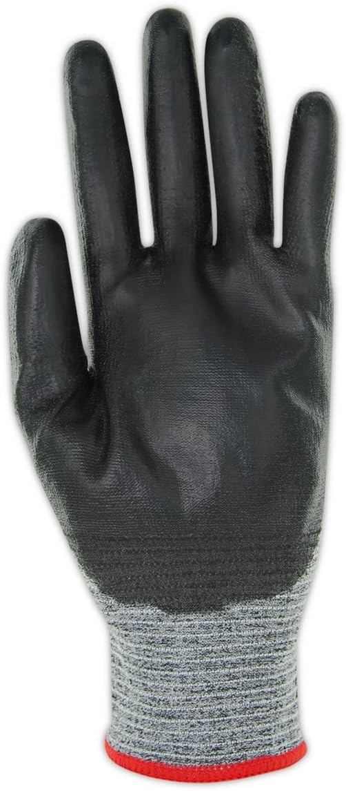 MAGID D-ROC ANSI A2 18-Gauge Polyurethane Coated Hyperon Gloves, 1 Pair, Size 10/XL, GPD580
