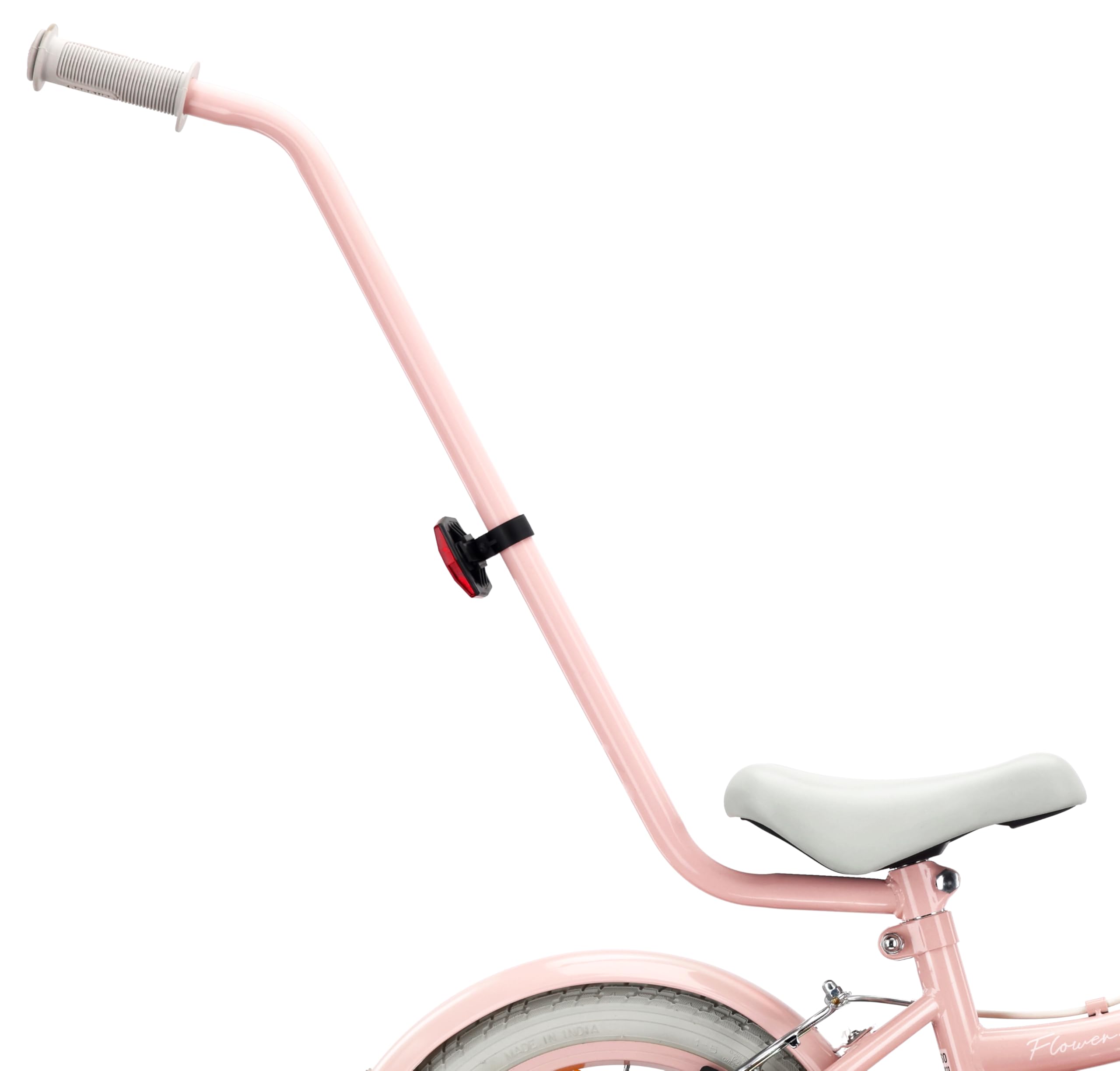sun baby Kinderfahrrad 14/16 Zoll Flower Bike Retro - Mädchenfahrrad 3-6 Jahre, max. 50 kg - V-Brake-Bremsen, Stützräder, Klingel, Reflektoren, Stahlrahmen, verstellbar