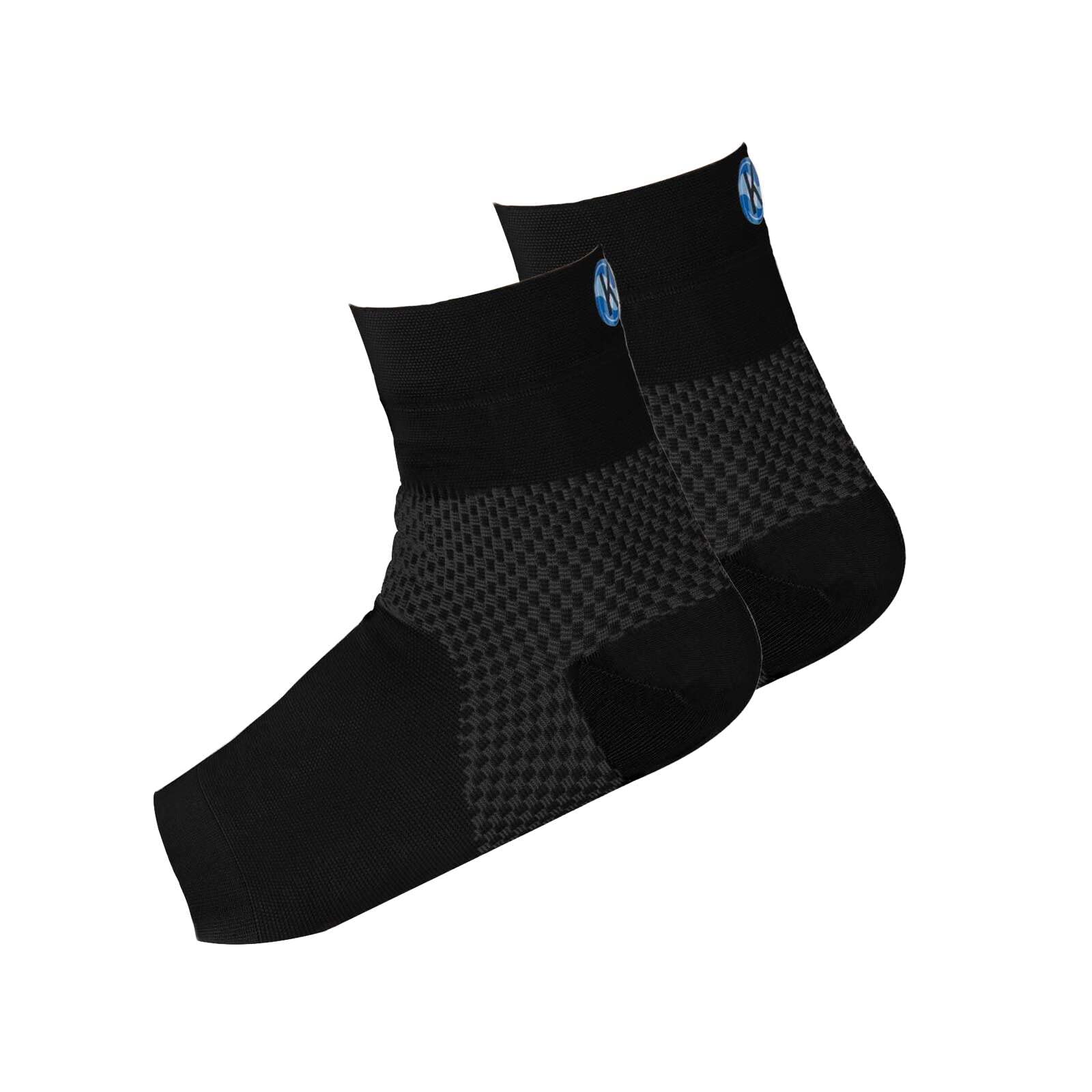 Kinship Comfort BrandsTM Compression Ankle Sleeves Therapeutic Support for Men and Women, for Weak or Injured Ankles | ONE Pair (Available in Sizes S,M,L,XL)