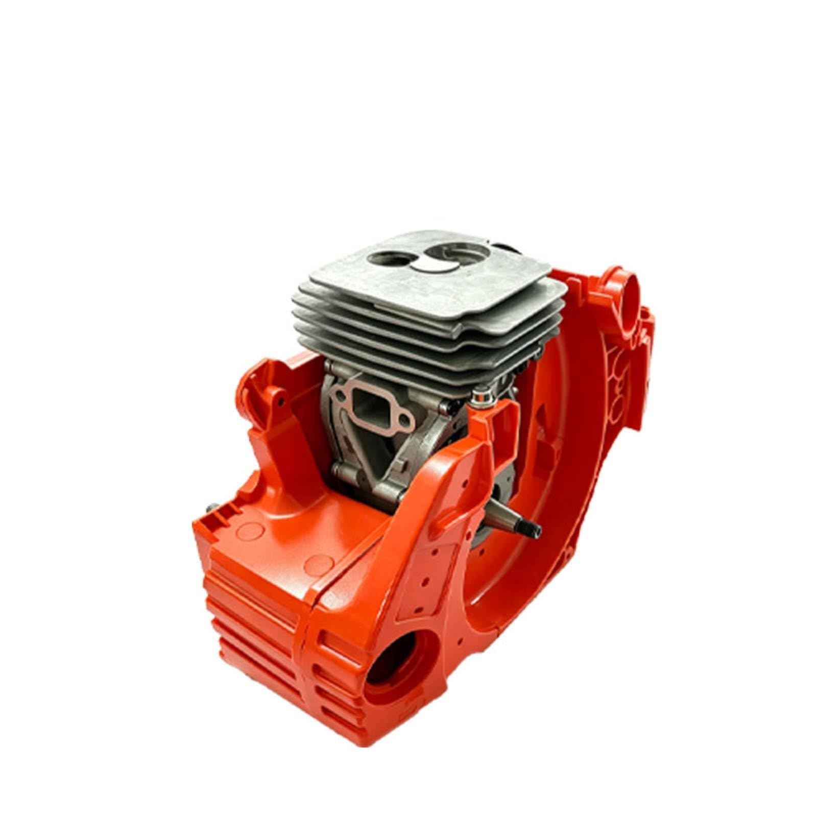 Gralara Motore Completo con Carter Compatibile Gruppo Carter Motore Raffreddato Raffreddamento Ventilato Motosega per Giardinieri