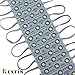 REXTiN Super Bright 200pcs 3 LED Module White 5050 SMD 66-72LM Each Module Waterproof Decorative Light for Letter Sign Advertising Signs with Tape Adhesive Backside
