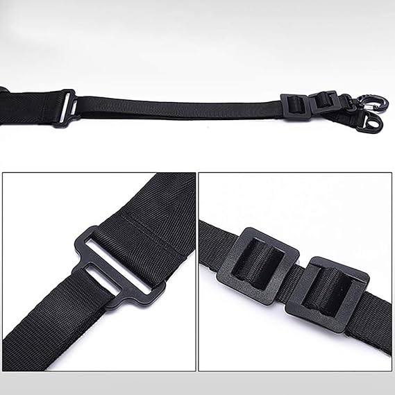 Adjustable Shoulder Strap with Non-Slip Shoulder Pad for Easy Carrying of Scooters, Beach Chairs, Ski Boards, Electric Scooters, Camping Chairs, Kids Bikes, Foldable Bikes, Balance Bikes