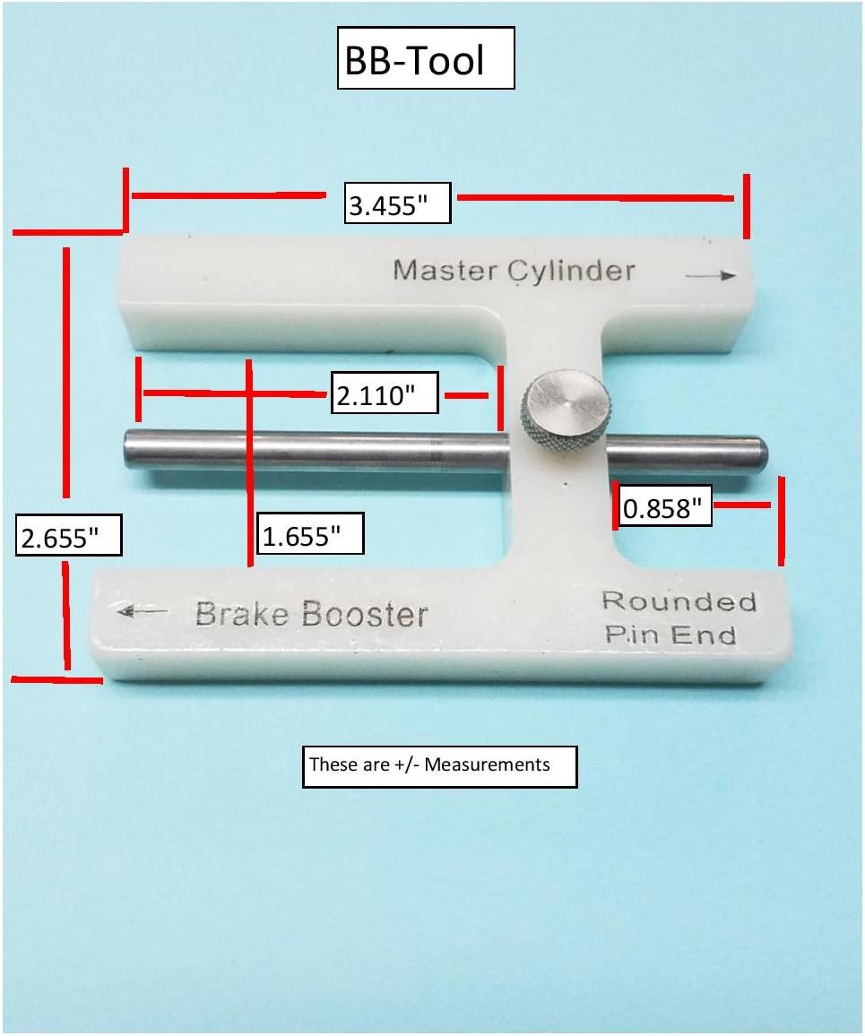 Power Brake Booster Pin Adjustment Tool for 196876 Corvette Bendix