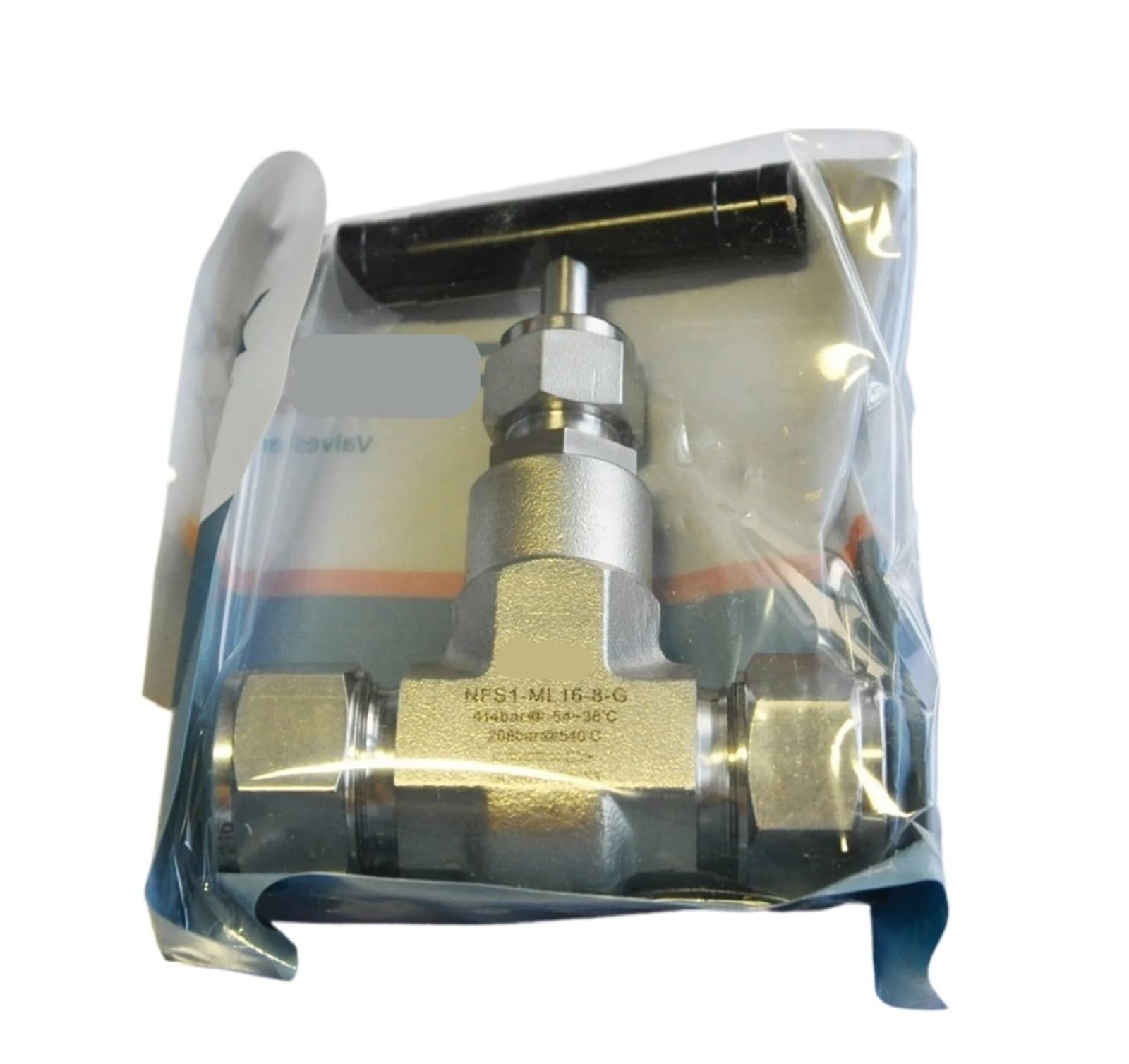 Vanne à pointeau 16MM NFS1-ML16-8-G avec Interface de Prise de Carte pour platine de régulation