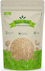 1kg Quinoa Branca em Grãos 1kg Mundo Nutri Importada Natural