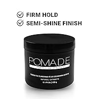 Vista 2 de Pomada para hombres, sujeción firme, acabado semibrillante, 5 onzas (5.29 oz)