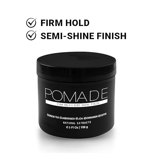 Miniatura 2 de Pomada para hombres, sujeción firme, acabado semibrillante, 5 onzas (5.29 oz)