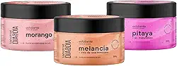 Esfoliante para o Rosto e Corpo LABOTRAT Morango + Melancia + Pitaya 300g -