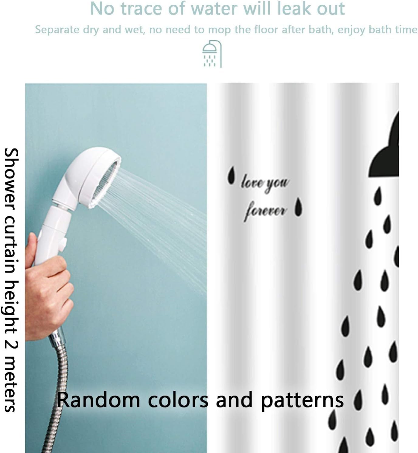 Shower Curtain Rod Rack, Shower Curtain Rod Curved, Adjustable L Shaped Bathroom Bathtub Corner Shower Curtain Rod Rack Expandable Metal Shower Rod No Drilling/Drilling Install (Size : 70 to 95x70 to