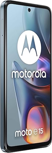 Miniatura 3 de Motorola Moto E15 Dual-SIM 64GB ROM + 2GB RAM (solo GSM Sin CDMA) Smartphone 4GLTE desbloqueado de fábrica (azul niebla) - Versión internacional