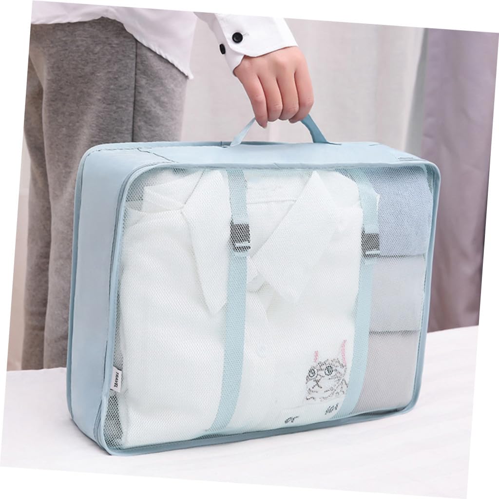 Didiseaon Porta Indumenti da Viaggio Cerniera Organizer Borse per Vestiti e Biancheria Intima Custodia per Articoli da Toeletta e Cosmetici da Viaggio