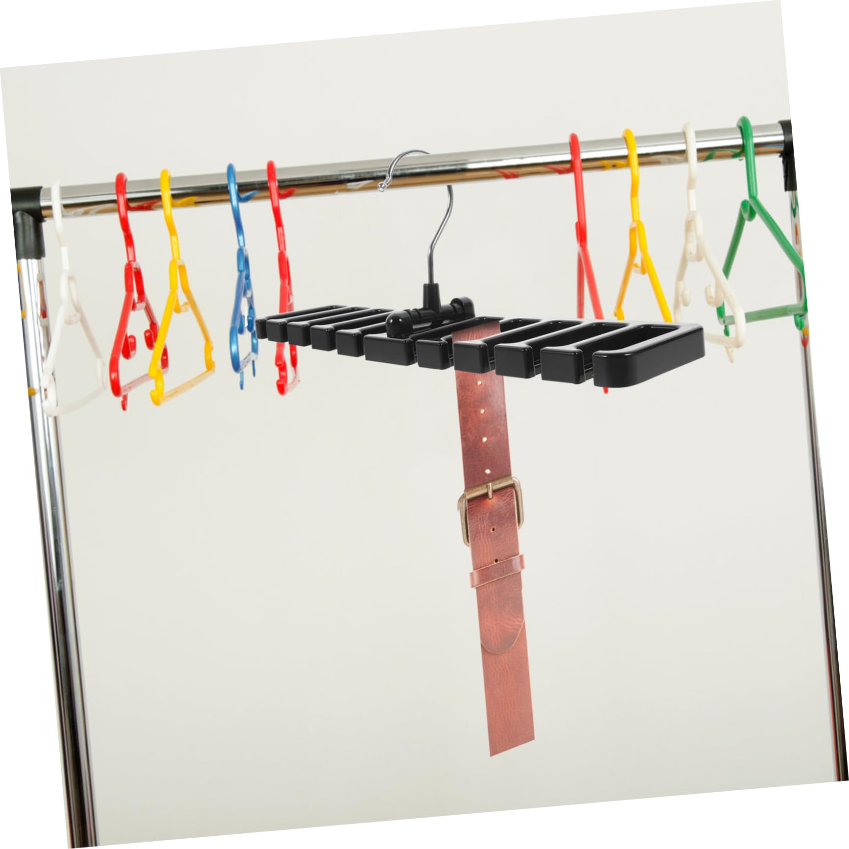 TOPBATHY 3 Series Organizador De Cinturones Y Bufandas Soporte Multifuncional Corbatas Y Pañuelos Espacio El Colgador De Accesorios Ropa 2 Piezas X 3