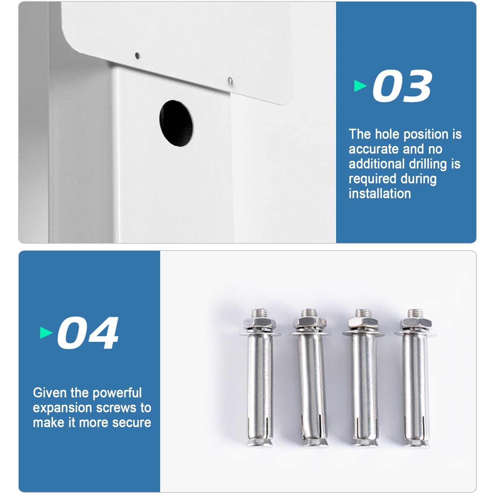 Genérico Estación de Carga para vehículos eléctricos con Pedestal Duradero - Cargador de Pared para vehículos eléctricos, Soporte para Cable de 130 cm para vehículos de Nueva energía, Uso en Exterior