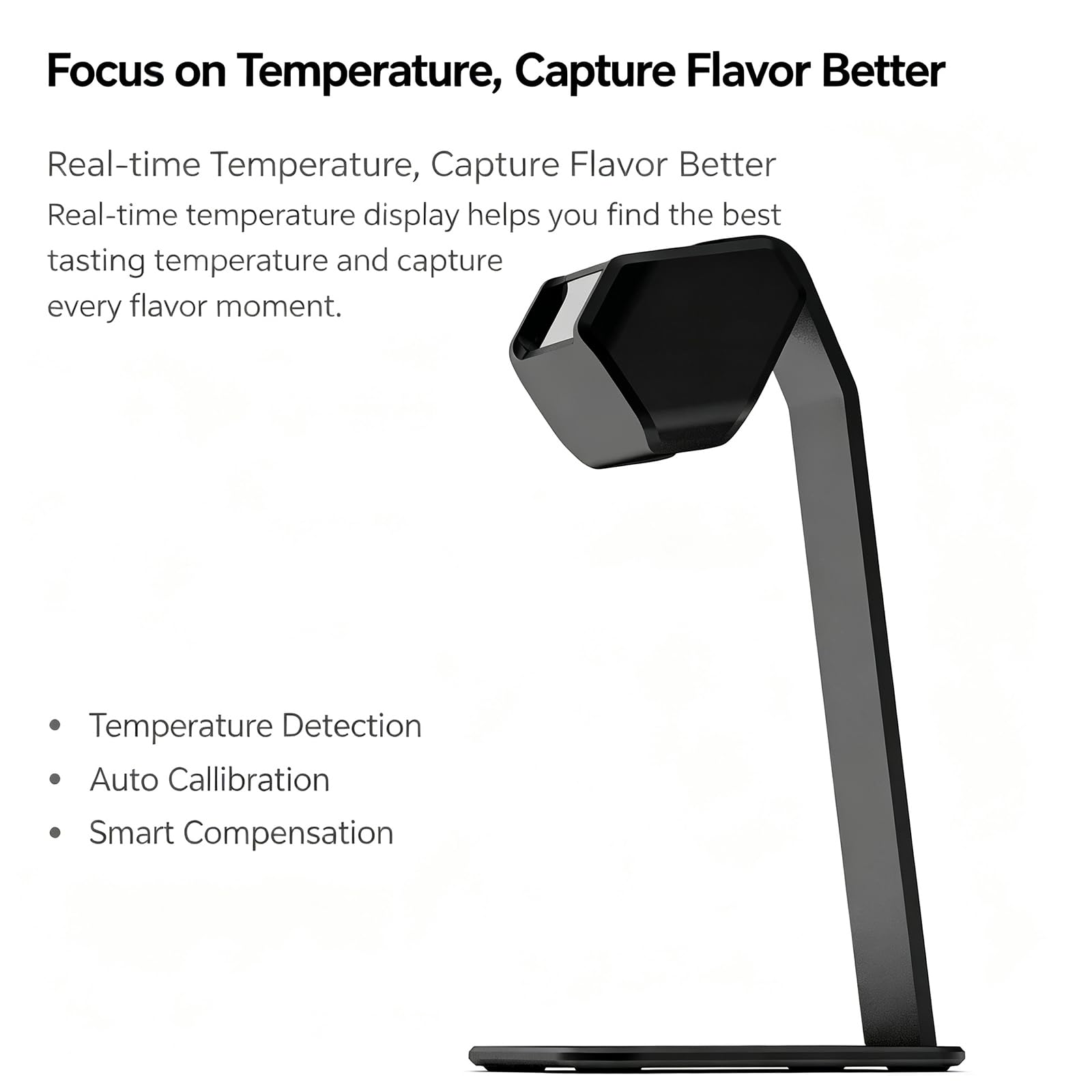 Termómetro Líquido Sin Contacto, Con Soporte Magnético, Rango De 0 A 100 °c, Precisión De ±0,1 °c, Autocalibración, Herramienta De Medición De Temperatura Para Café Espresso