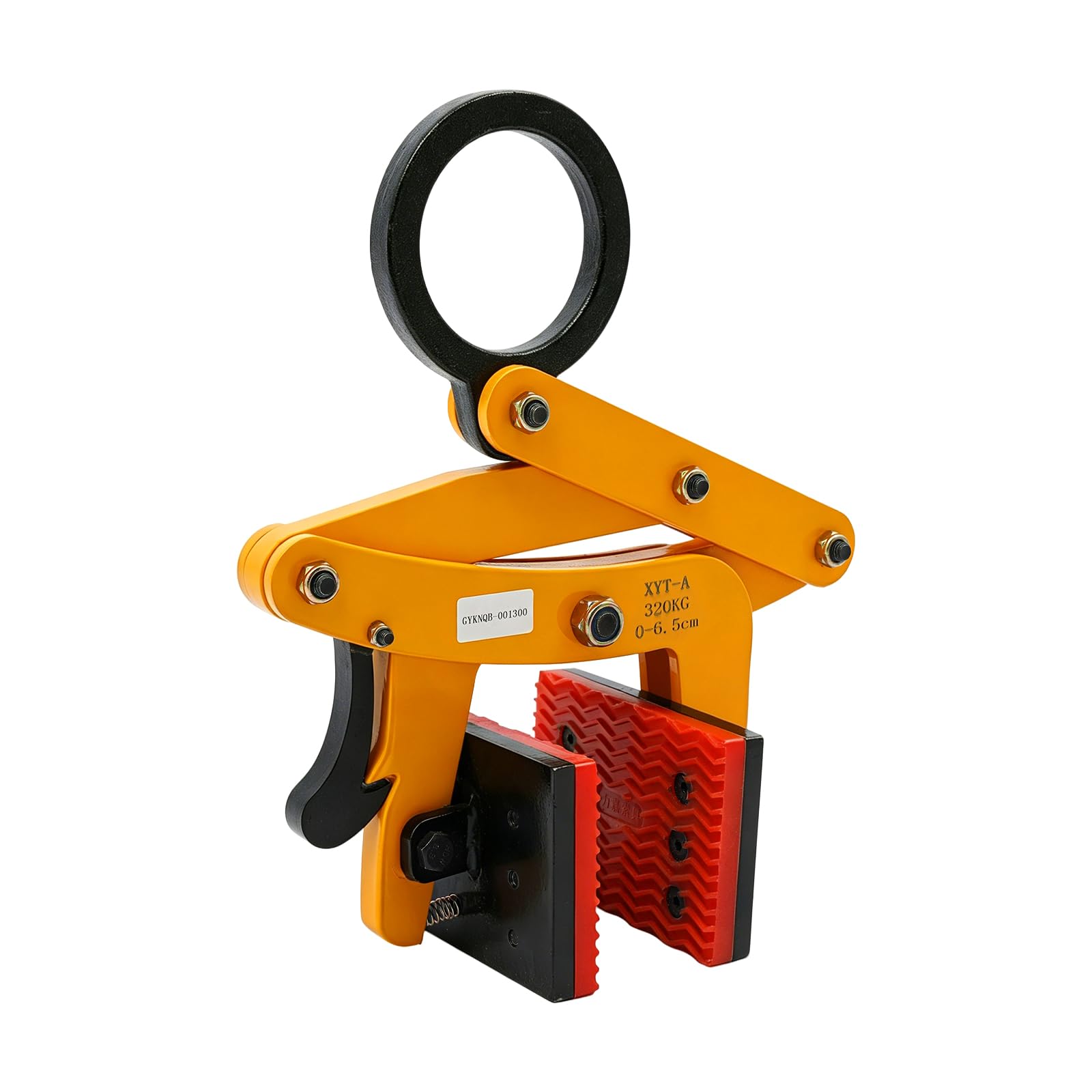 Pallet Puller Clamp 320kg, Lifting Clamp 0-6.5cm Jaw for Wood & Stone