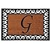 Calloway Mills 180041925G Monogram Insert Doormat 19