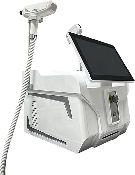Multi functional large screen diode laser+picosecond laser 2-in-1 hair removal device, professional salon level facial hair removal with 4-wavelength laser, suitable for both women and men