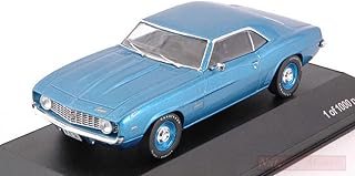 Whitebox Model KOMPATIBEL MIT Chevrolet Camaro 1969 METALLIC Blue 1:43 DIECAST WB287