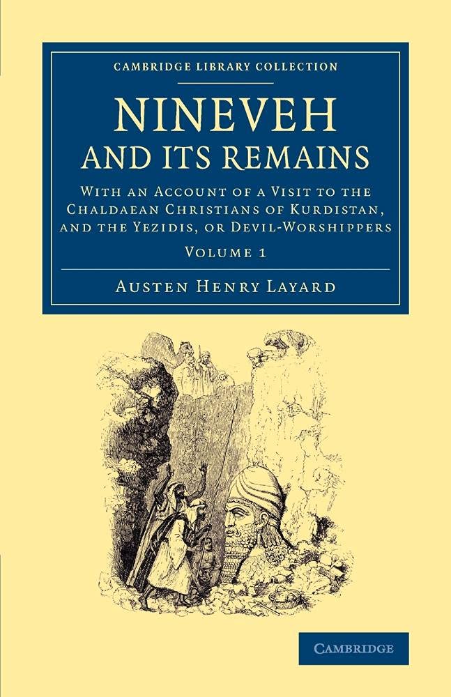 Nineveh and its Remains Layard Paperback Cambridge University Press Volume 1