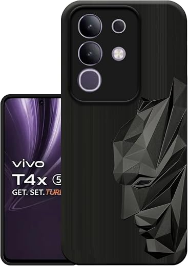 VIDO Exclusive Soft Back Case Cover for Vivo T4x 5G / iQOO Z10x 5G (Shock Proof |360 Degree Complete Protection)