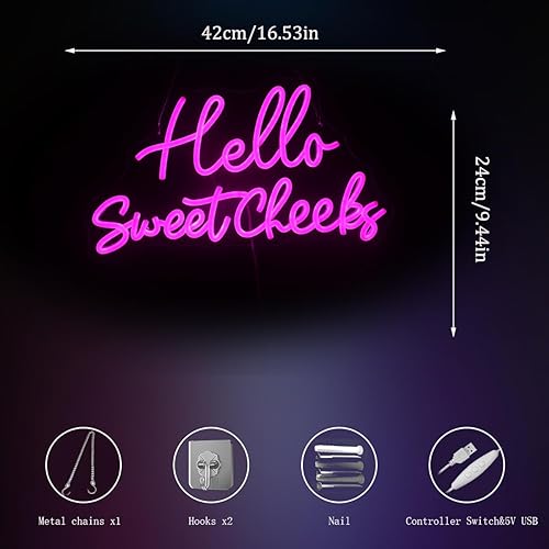 Miniatura 6 de QiaoFei Led You are So Amazing - Letrero de neón con letras, alimentado por USB, con interruptor de atenuación, luces de neón para habitación,