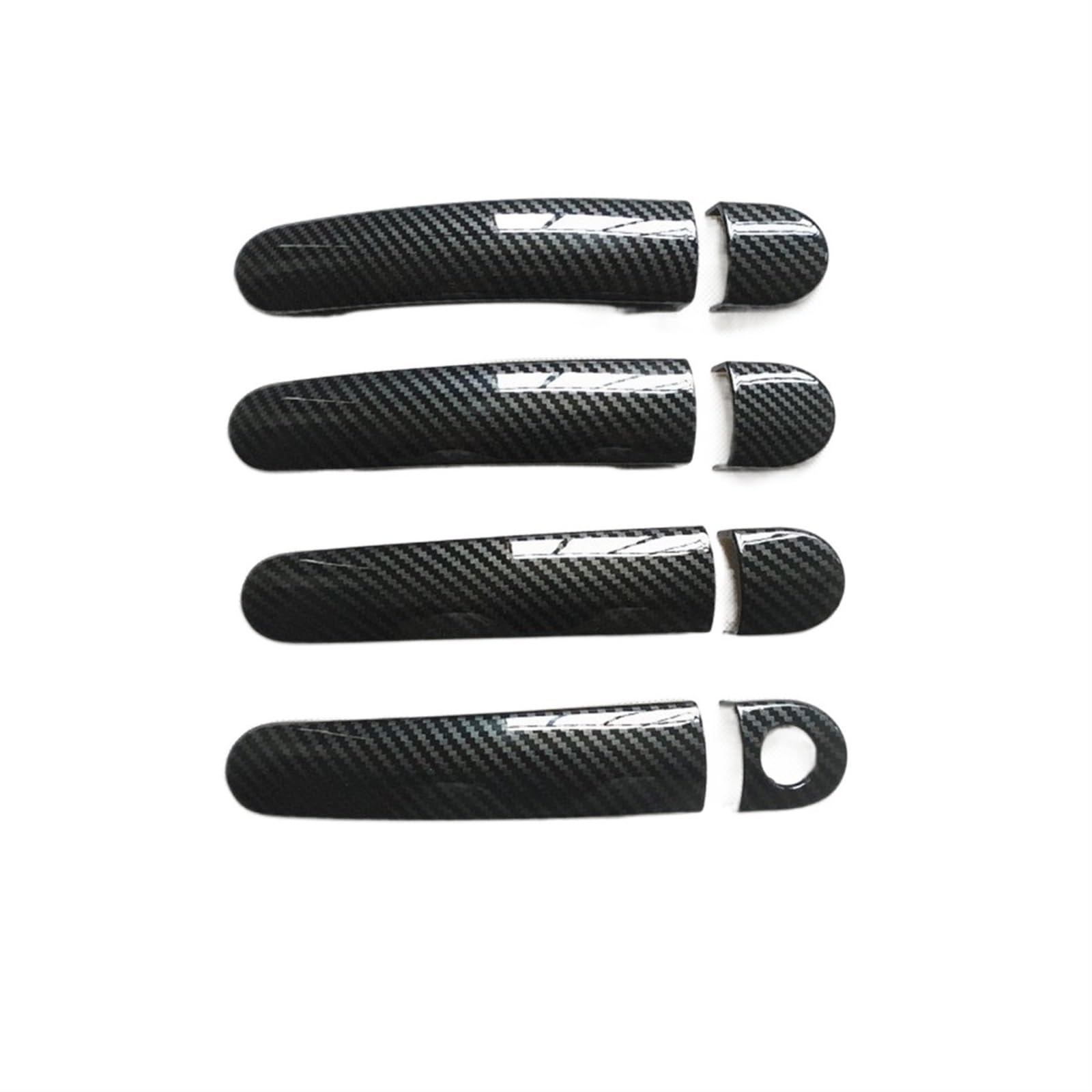 Drezzo 3 Car Exterior Door Handle For Vw For Polo For Mk4 For Mk5 6R Door Handle Cover Trim Handles Covers Plastic(3)