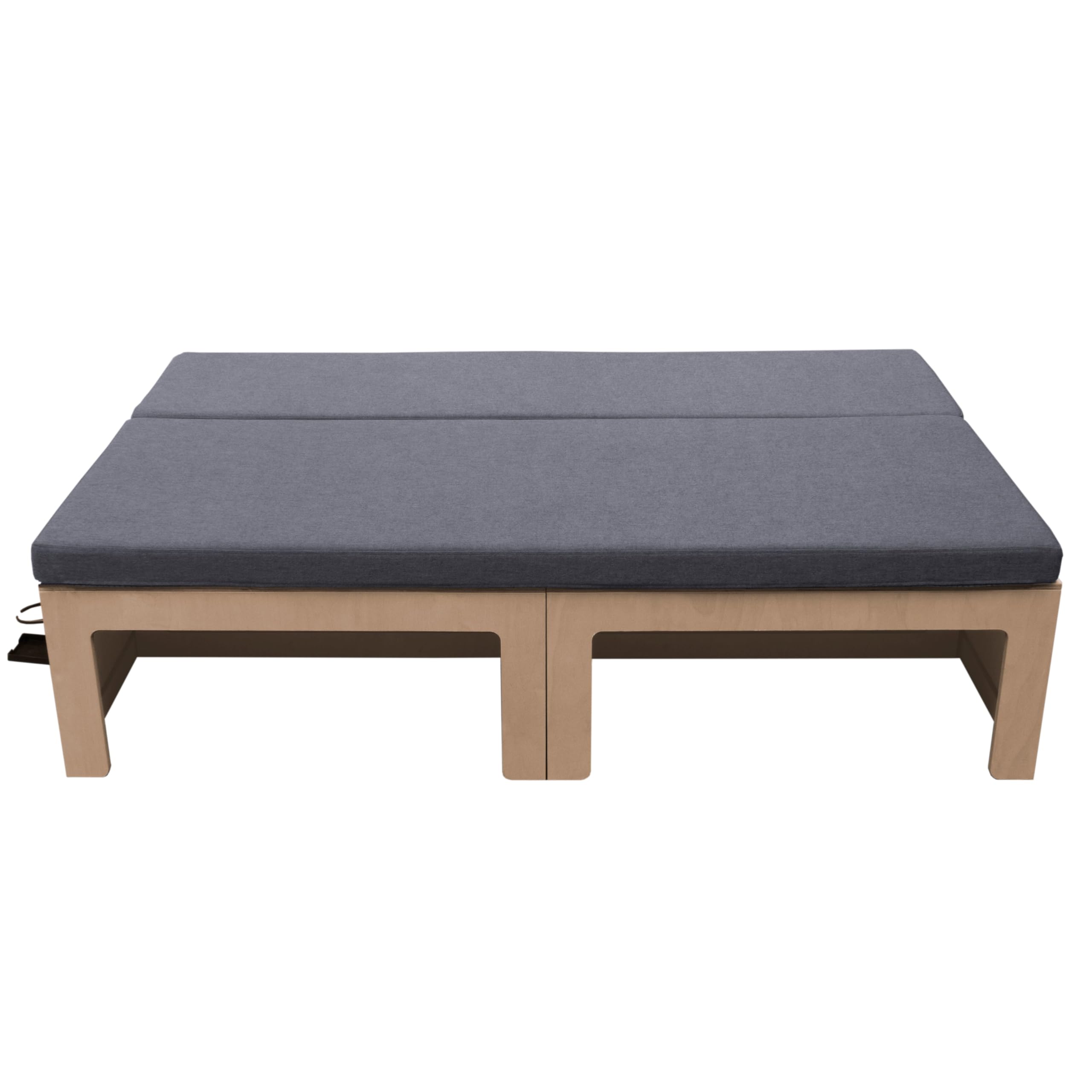 Divano letto scorrevole per camper e cuscini estraibili Panchina con extra spazio Reti portaoggetti sotto i sedili Portabicchieri Materasso spesso 8 cm Coperture lavabili Kit di fissaggio