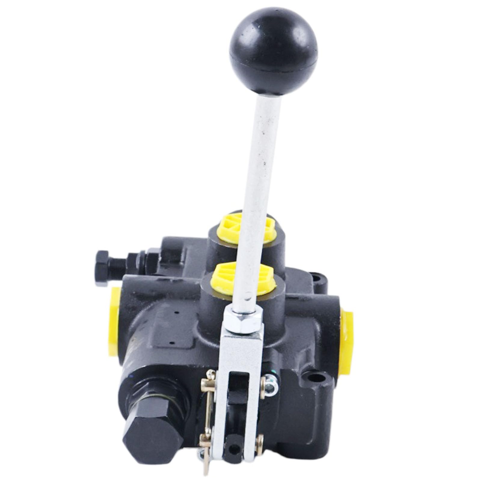 4-drożny 3-pozycyjny 25GPM 2750PSI Max kierunkowy hydrauliczny zawór sterujący LS-3000-1 kompatybilny z różnymi hydraulicznymi rozdzielaczami do kłód z uchwytem automatycznego powrotnego