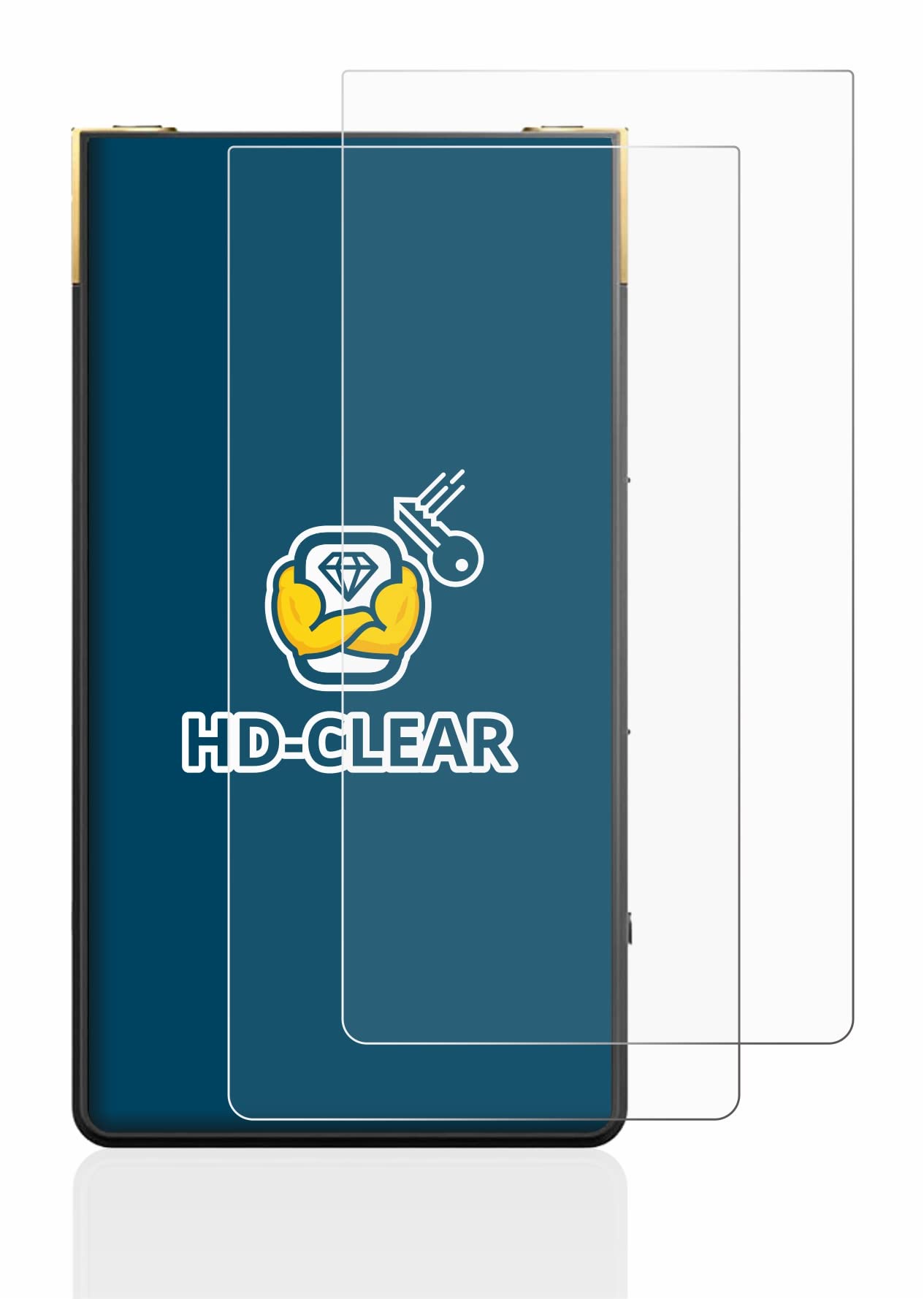 Brotect Glass Screen Protector Film Compatible With Sony Walkman - View #3