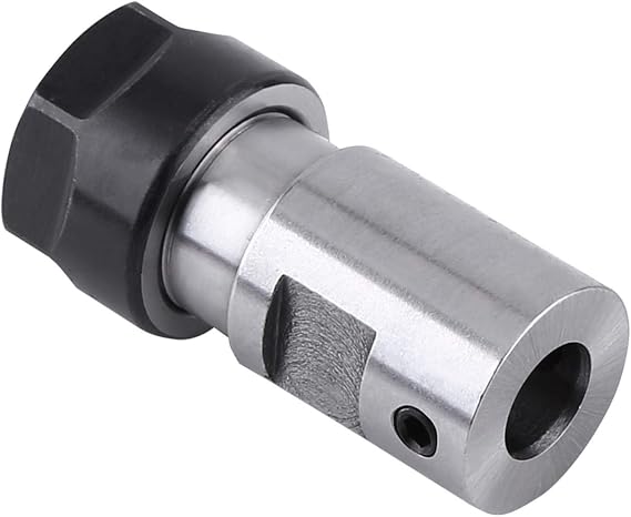 ER11 Collet Chuck Holder - 8mm Motor Shaft Spindle Extension Rod for CNC Milling, Boring, Drilling, Tapping, Grinding